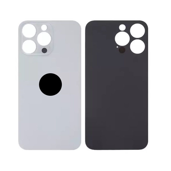 Задня кришка для iPhone 14 Pro Max, Original PRC, Big Hole, White - 1