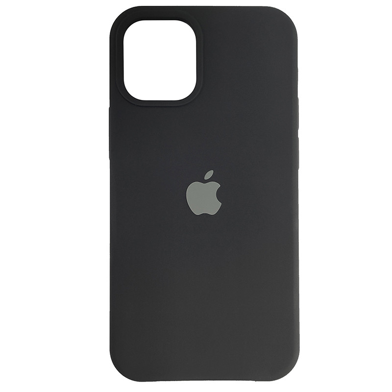 Чохол Copy Silicone Case iPhone 12 Mini Black (18) - 1