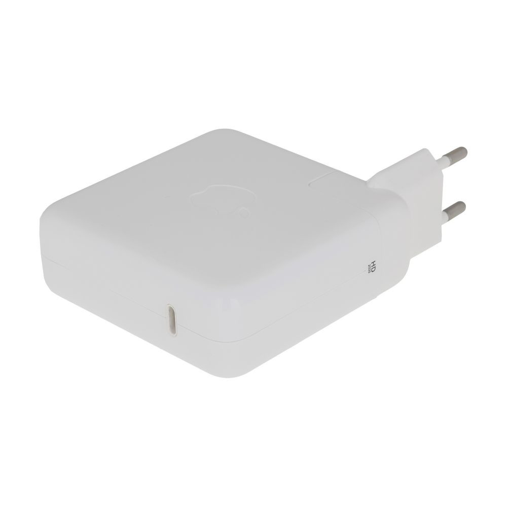 Мережевий зарядний пристрій для Macbook, Cable Type-C to Type-C, PD 96W, White - 6
