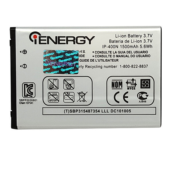 Акумулятор iENERGY LG GX200 (IP-400N) (1500 mAh) - 2