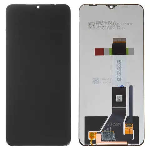 Дисплейний модуль для Xiaomi Poco M3, Redmi 9T, Original PRC, Black - 1