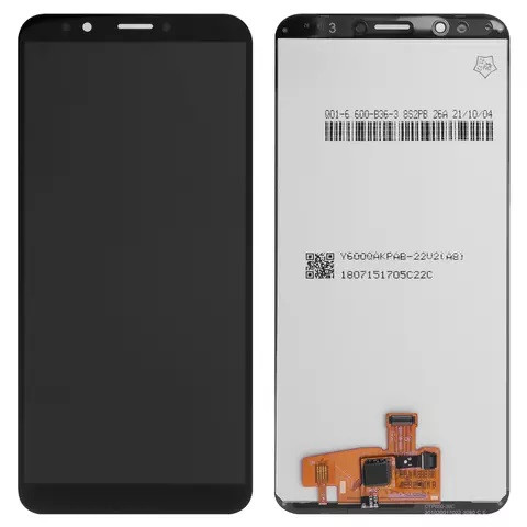 Дисплей для Huawei Y7 2018, no logo, High Copy, Black - 1