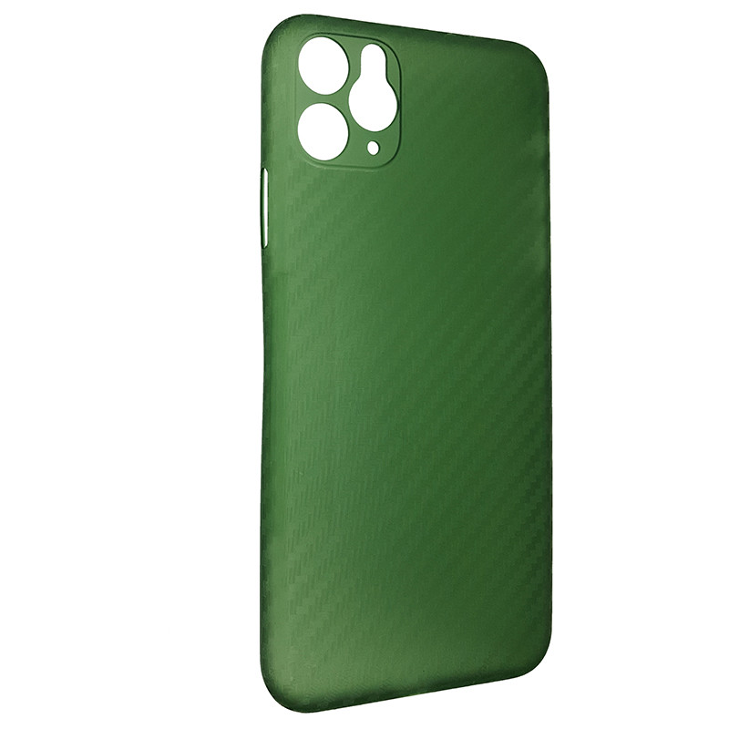 Чохол Anyland Carbon Ultra thin для Apple iPhone 11 Pro Max Green - 1