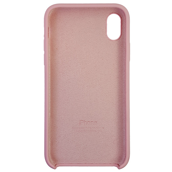 Чохол Copy Silicone Case iPhone XR Light Pink (6) - 4