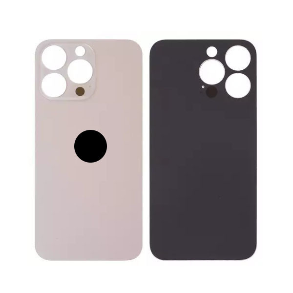 Задня кришка для iPhone 13 Pro, Original PRC, Big Hole, Gold - 1