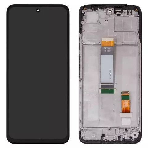 Дисплейний модуль для Xiaomi Redmi 13, з рамкою, Service Pack, Black - 1