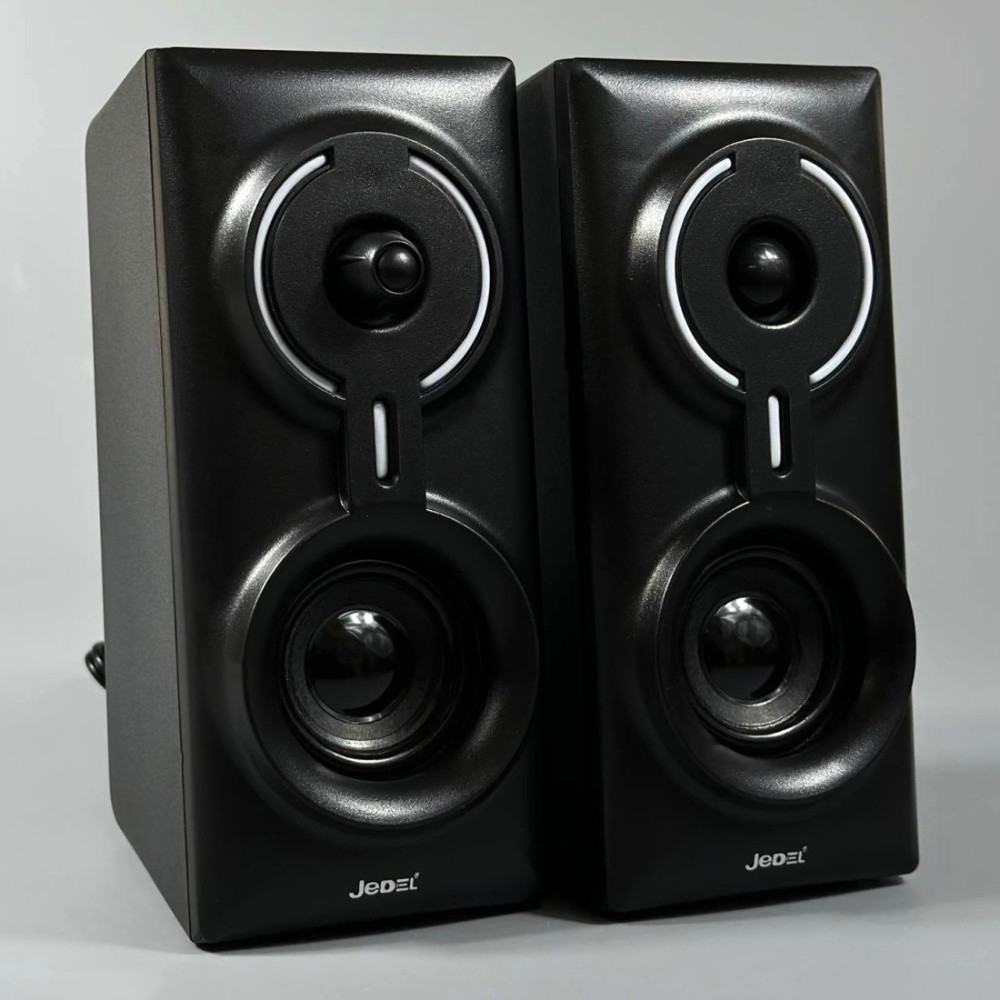 Провідні колонки Jedel S-570, Bluetooth Adapter, 2x3W, Black - 2