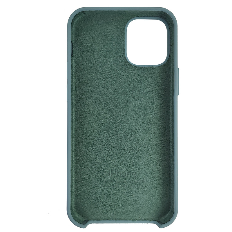 Чохол Copy Silicone Case iPhone 12 Mini Pine Green (61) - 3