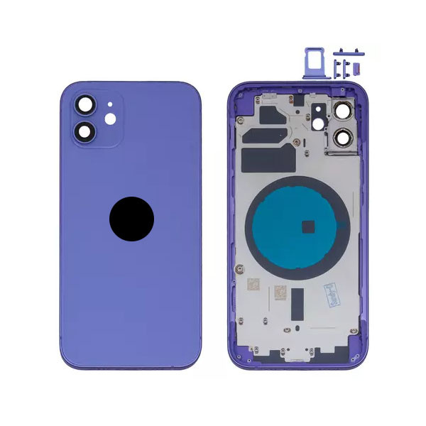 Корпус для iPhone 12, High Copy, Purple - 1