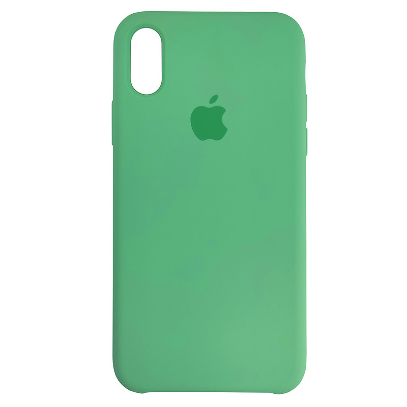 Чохол Copy Silicone Case iPhone X/XS Sea Green (50) - 2