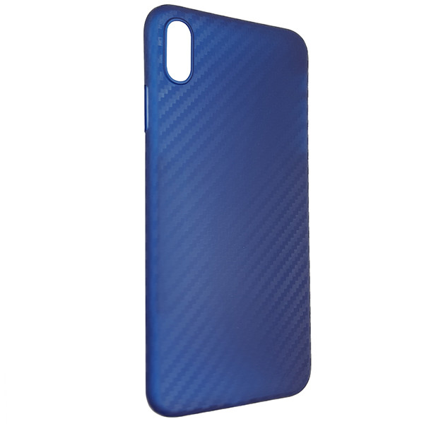 Чохол Anyland Carbon Ultra thin для Apple iPhone XS Max Blue - 1