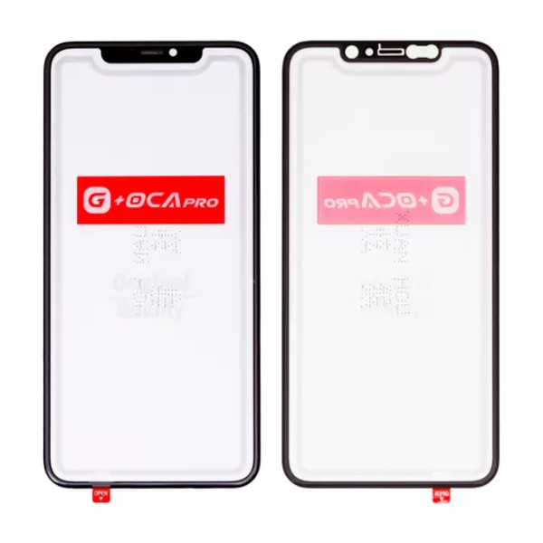 Скло дисплею для iPhone 12 mini, G+OCA PRO, з ОСА-плівкою, Black - 1