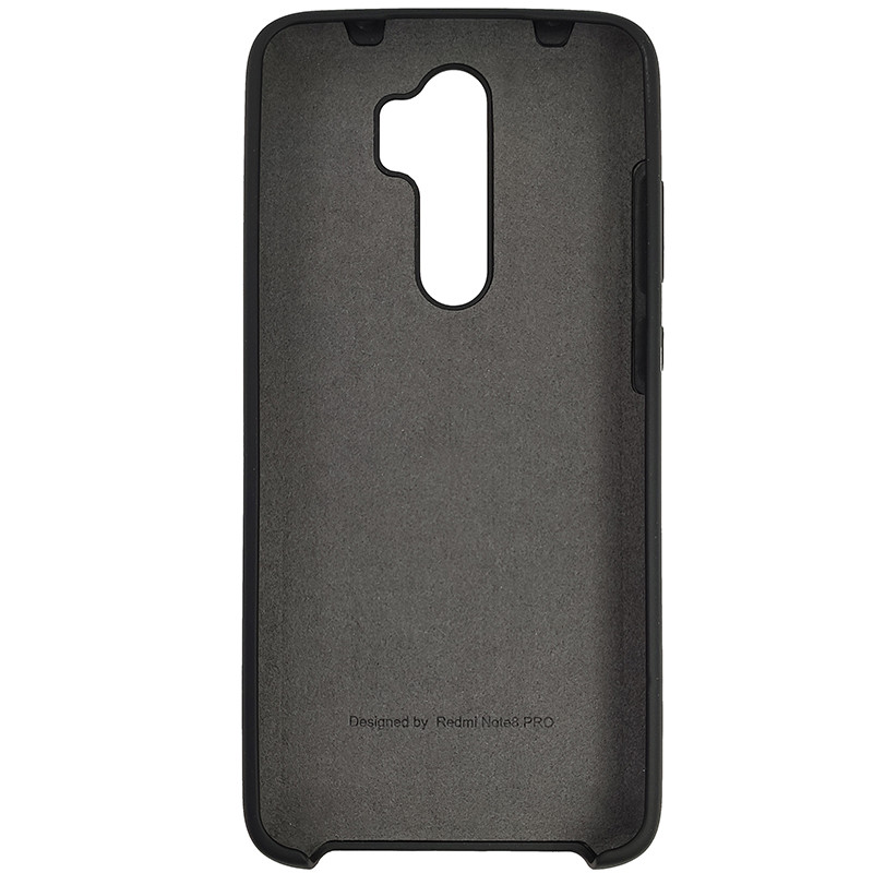 Чохол Silicone Case for Xiaomi Redmi Note 8 Pro Black (18) - 3