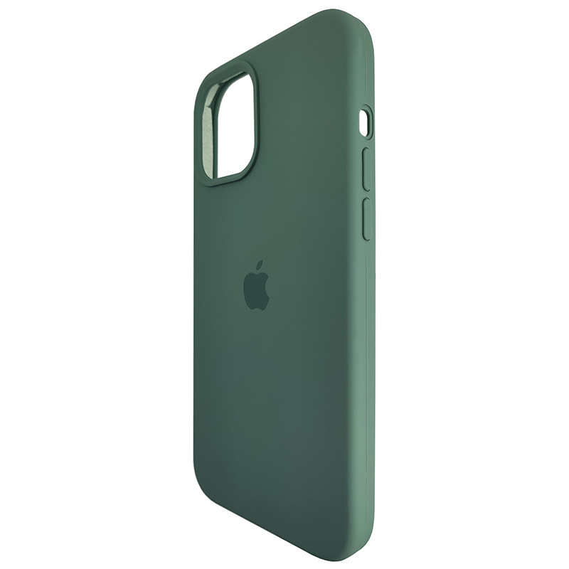 Чохол Copy Silicone Case iPhone 12 Pro Max Wood Green (58) - 2