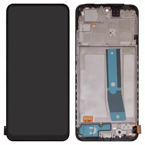 Дисплейний модуль для Xiaomi Poco M4 Pro 4G, Redmi Note 11, з рамкою, Copy, TFT, Black  - 1