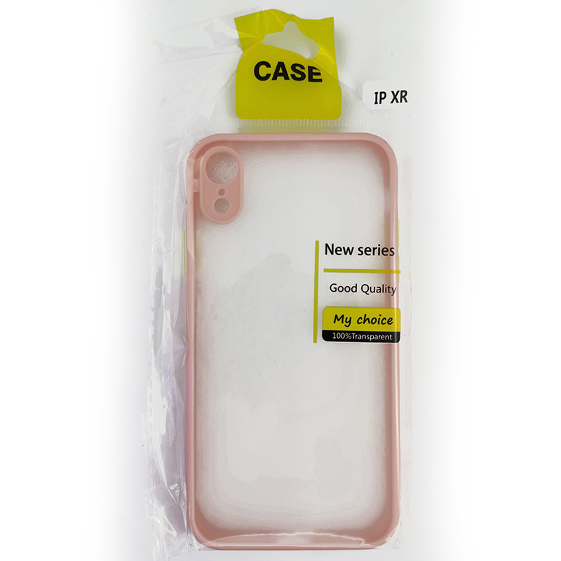 Чохол Totu Camera Protection для Apple iPhone XR Pink - 4