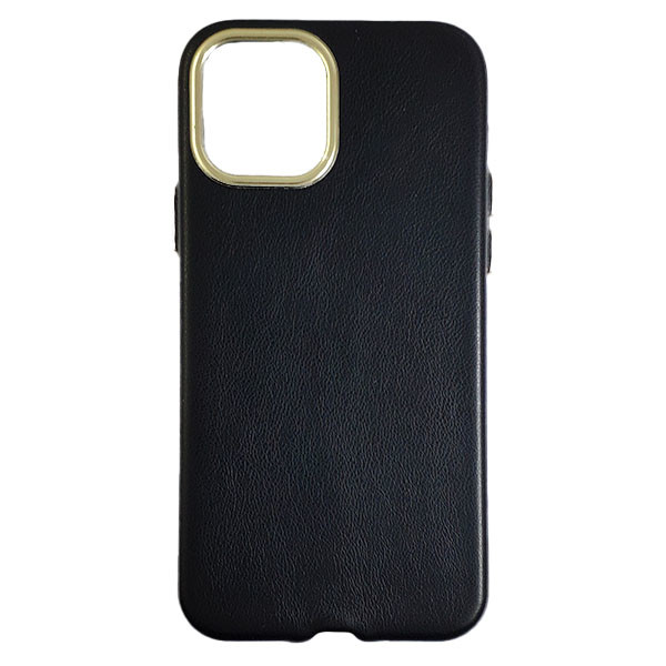 Чохол Leather Case iPhone 12/12 Pro Black - 1