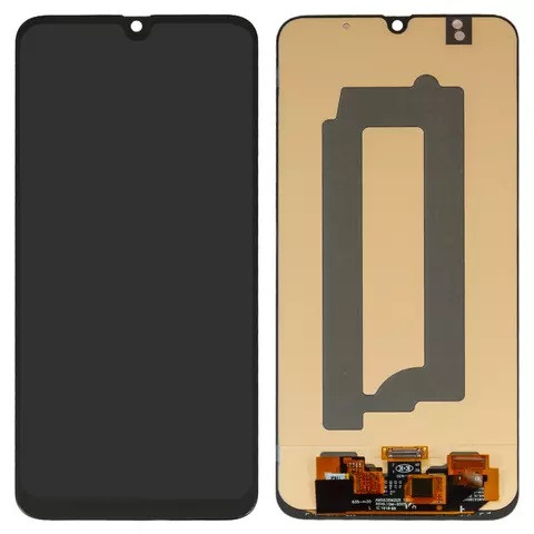 Дисплейний модуль для Samsung M215 Galaxy M21, High Copy, Small OLED, Black - 1