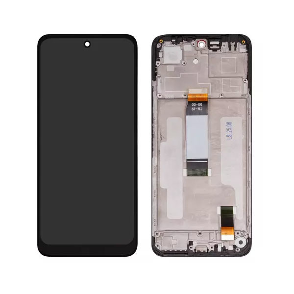 Дисплейний модуль для Xiaomi Redmi 13, з рамкою, High Copy, Black - 1