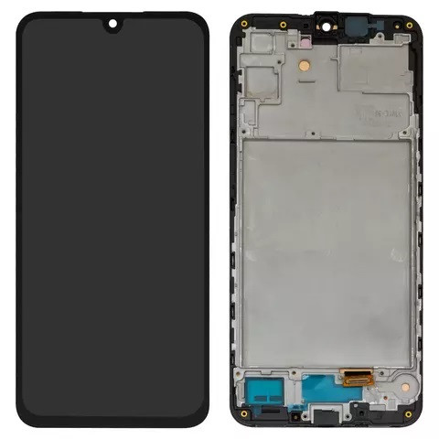 Дисплейний модуль для Samsung A166 Galaxy A16 5G, з рамкою, High Copy, OLED, Black - 1