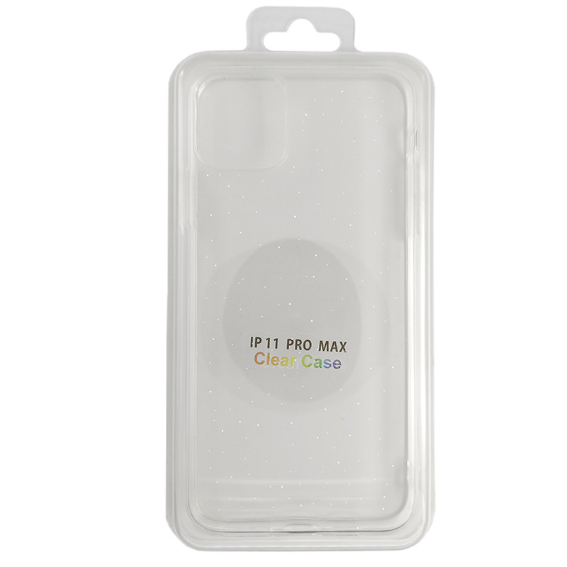 Чехол Molan Cano Silicone Glitter Clear Case iPhone 11 Pro Max - 1