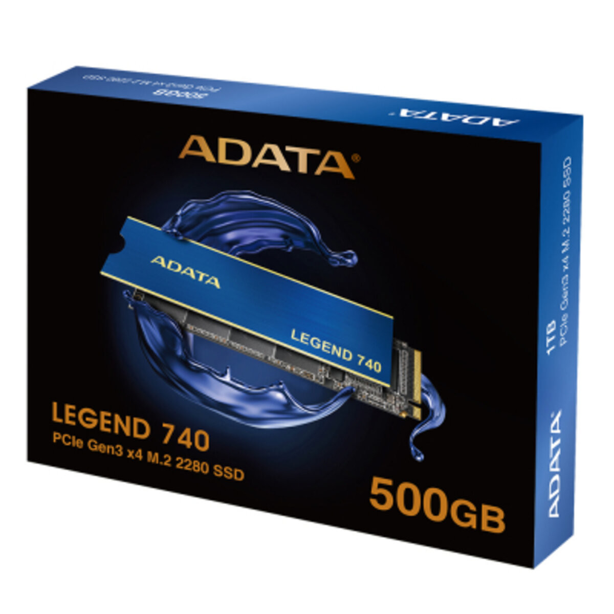 SSD M.2 ADATA LEGEND 740 500GB 2280 PCIe Gen3.0x4 3D NAND Read/Write: 2500/1700 MB/sec - 5