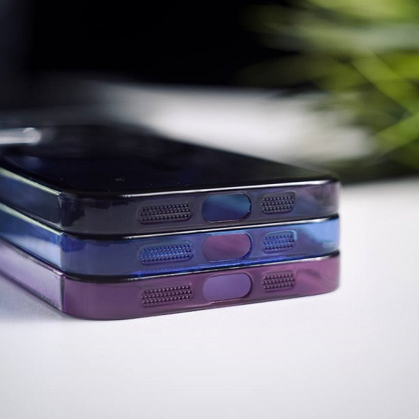 Чохол Gradient Metal Frame with Magsafe iPhone 14 Pro Max Purple - 2
