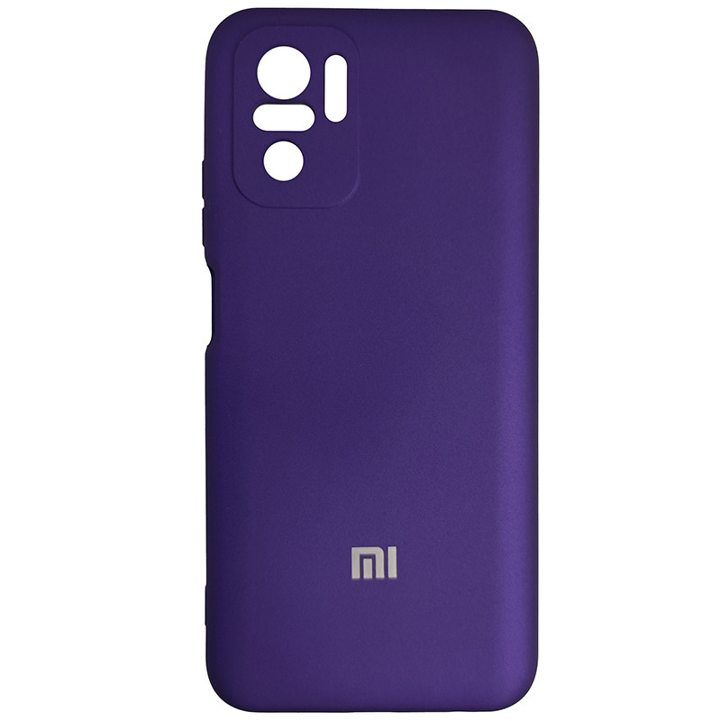 Чохол Silicone Case for Xiaomi Redmi Note 10 Purple (30) - 2