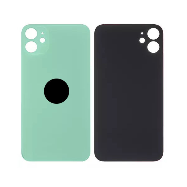 Задня кришка для iPhone 11, Original PRC, Big Hole, Green - 1