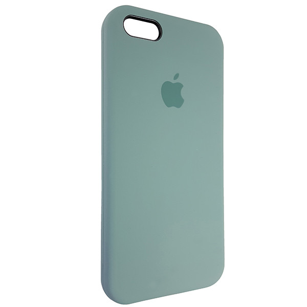 Чохол Copy Silicone Case iPhone 5/5s/5SE Wood Green (58) - 1