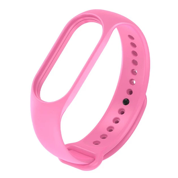Ремінець для Xiaomi Mi Band 3/4 Silicone, Pink - 1