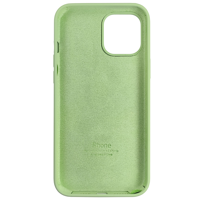 Чохол Copy Silicone Case iPhone 12 Pro Max Mint (1) - 5