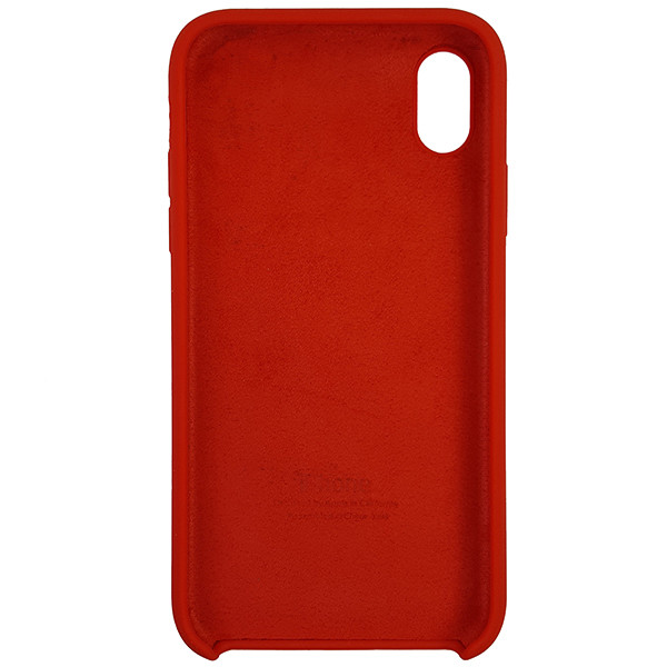 Чохол Copy Silicone Case iPhone XR Red (14) - 4