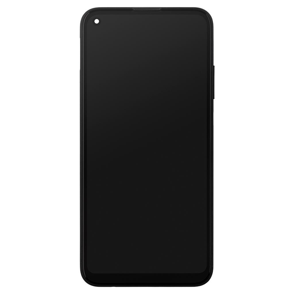 Дисплейний модуль Huawei P40 Lite E (ART-L28, ART-L29, ART-L29N), Y7p з рамкою, Original, Black - 5