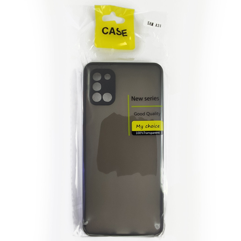 Чохол Totu Camera Protection для Samsung A31 Black - 4