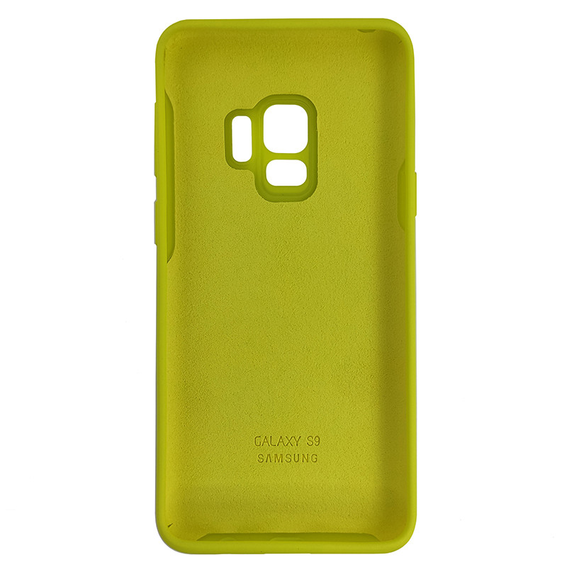 Чохол Silicone Case for Samsung S9 Sun Yellow (43) - 3