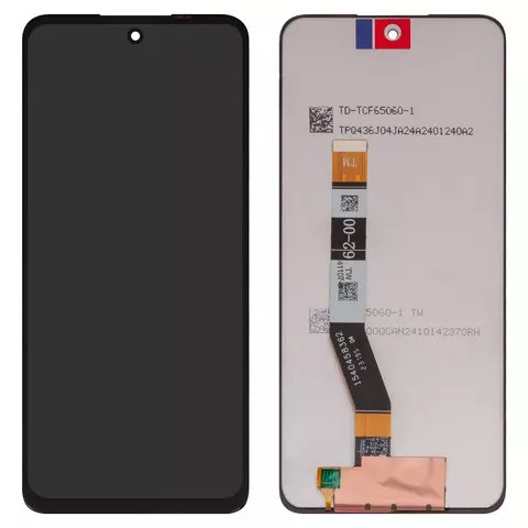 Дисплейний модуль для Motorola Moto G14, 1540458362, High Copy, Black - 1