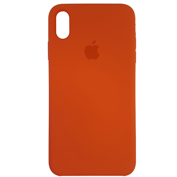 Чохол Copy Silicone Case iPhone XS Max Orange (13) - 3