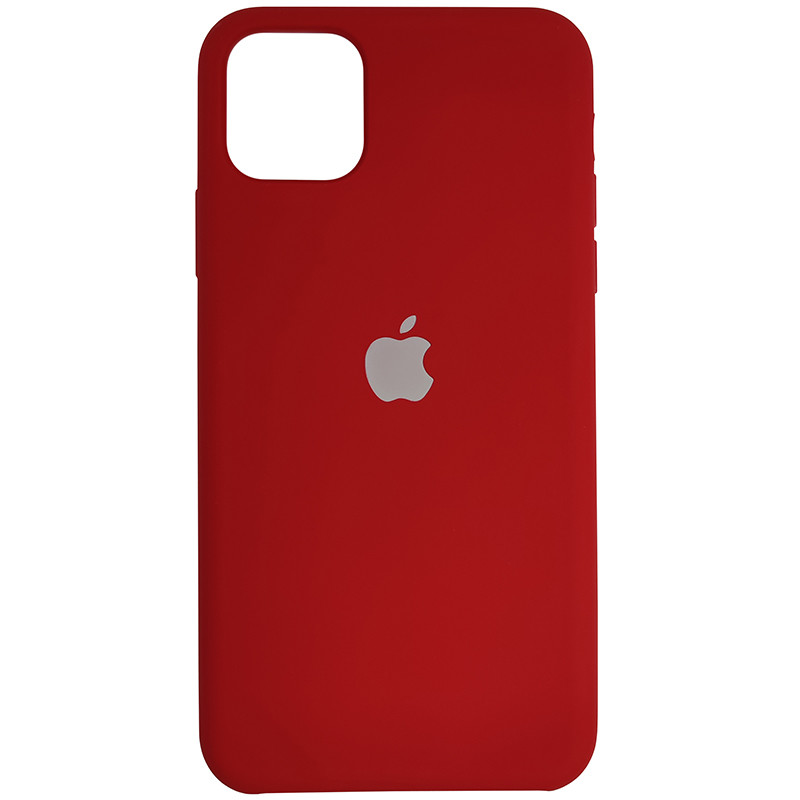 Чохол Copy Silicone Case iPhone 11 Pro Max China Red (33) - 2