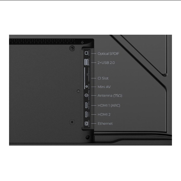 Телевізор Kivi 40", 40F820KB, QLED, Google TV, Wi-Fi, Full HD - 4