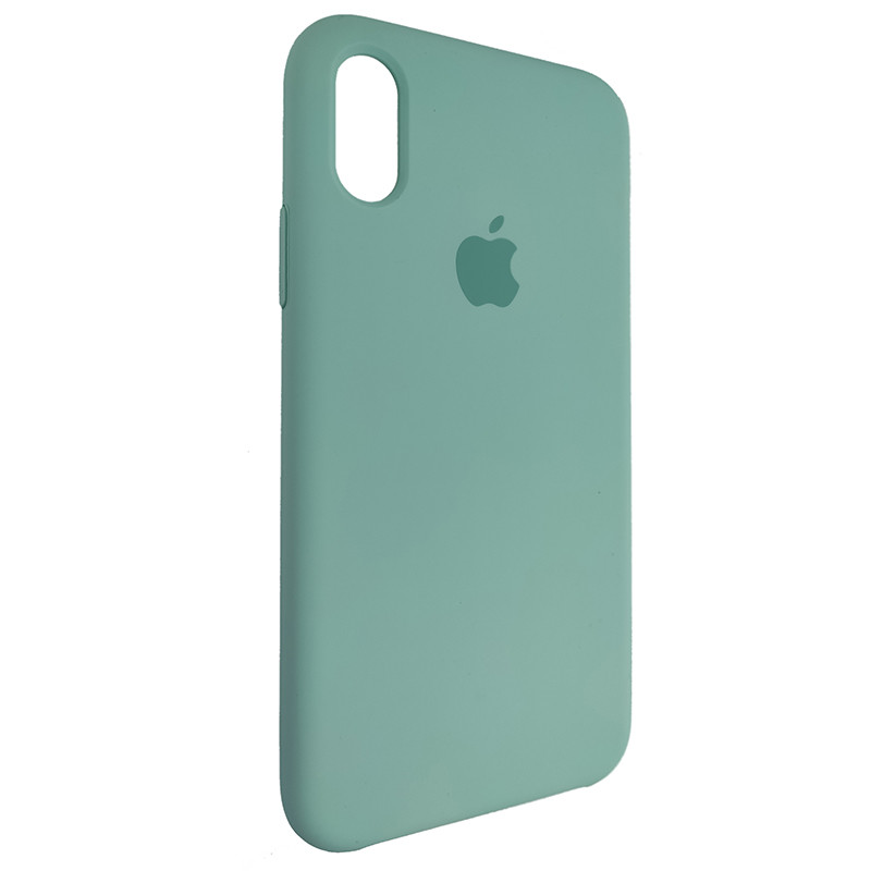 Чохол Copy Silicone Case iPhone X/XS Marina Green (44) - 1