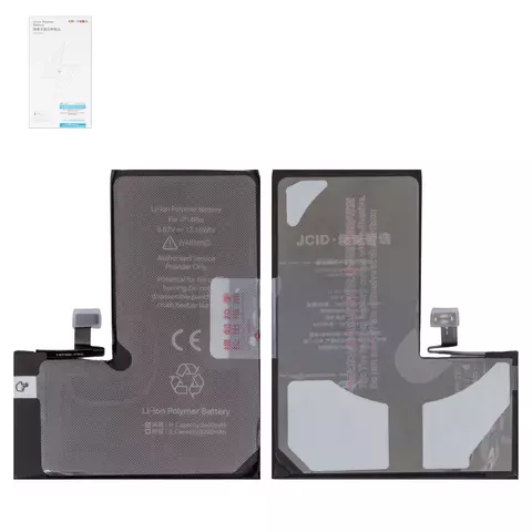 Акумулятор iPhone 14 Pro, High Capacity, 3400 mAh, JCID - 1