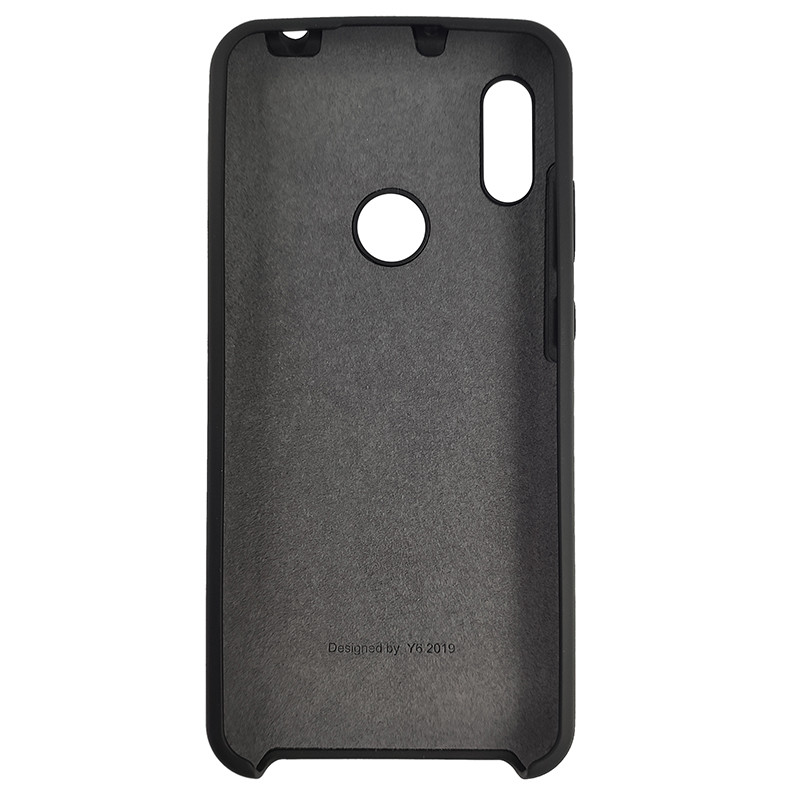 Чохол Silicone Case for Huawei Y6 2019 Black (18) - 3