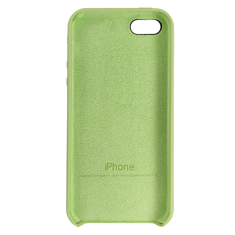 Чохол Copy Silicone Case iPhone 5/5s/5SE Mint (1) - 3