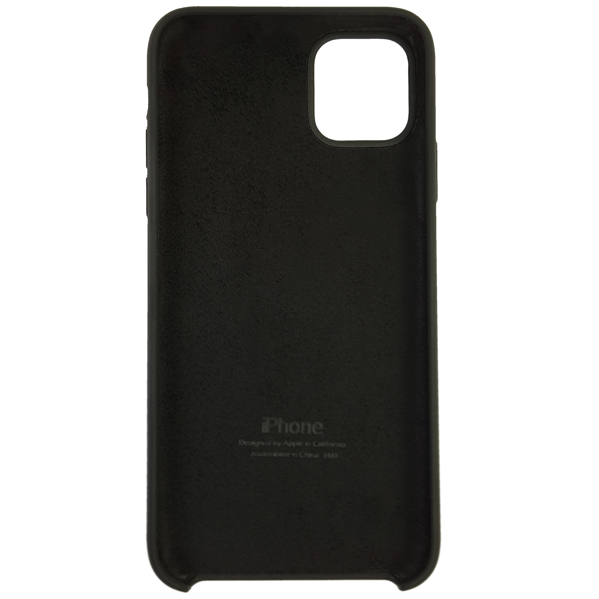 Чохол Copy Silicone Case iPhone 11 Pro Max Black (18) - 4