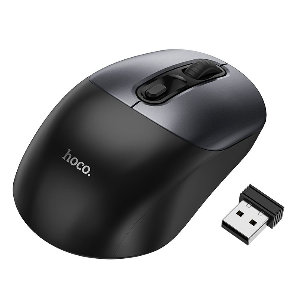 Безпровідна миша Hoco GM28, Black - 1