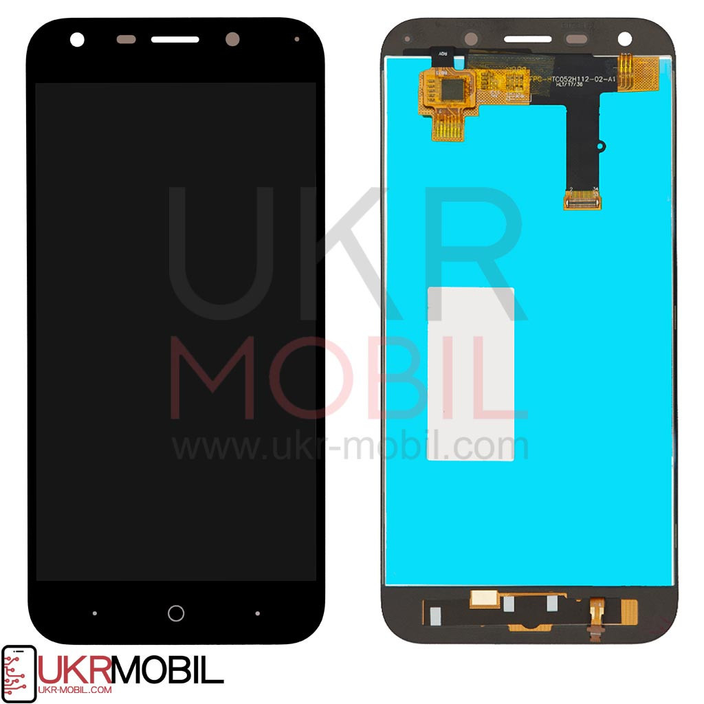 Дисплейний модуль ZTE Blade A6 A0620, Blade A6 lite A0621, High Copy, Black - 1