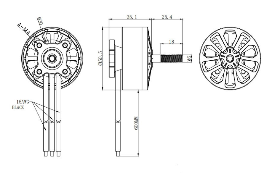 Електродвигун Arthur Flash Hobby A4312, 380KV - 2