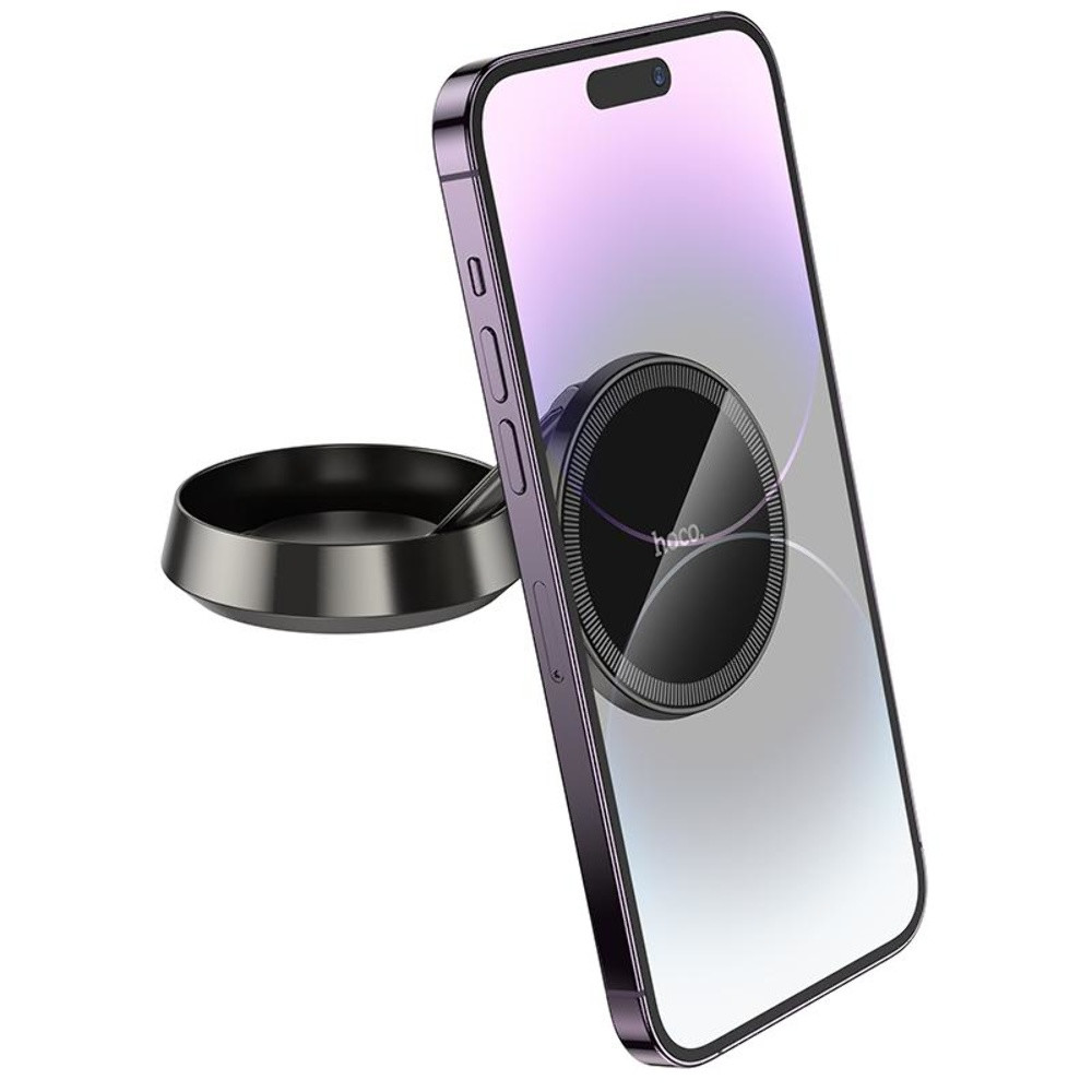 Автотримач Hoco H83, Metal Grey - 10