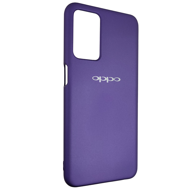 Чохол Silicone Case for Oppo A54 Purple (30) - 2